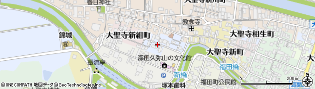 石川県加賀市大聖寺殿町周辺の地図
