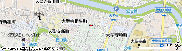 石川県加賀市大聖寺麻畠町周辺の地図
