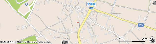長野県安曇野市堀金烏川岩原841周辺の地図