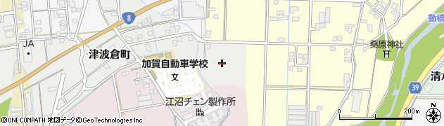 石川県加賀市津波倉町（イ）周辺の地図