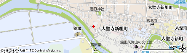 石川県加賀市大聖寺上福田町ホ26周辺の地図