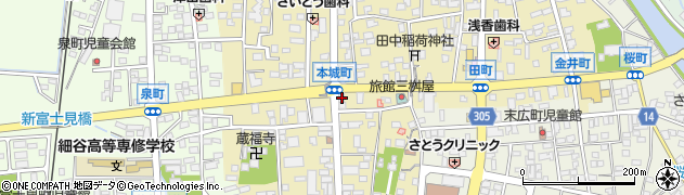 茨城県筑西市甲5周辺の地図