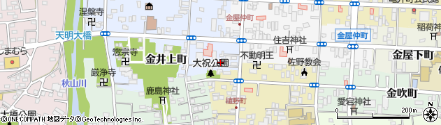 安良岡製麺・米穀店周辺の地図