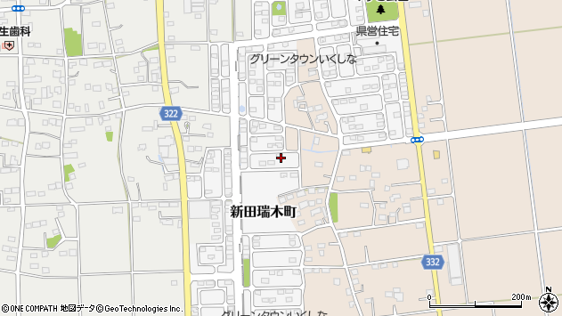 〒370-0311 群馬県太田市新田瑞木町の地図