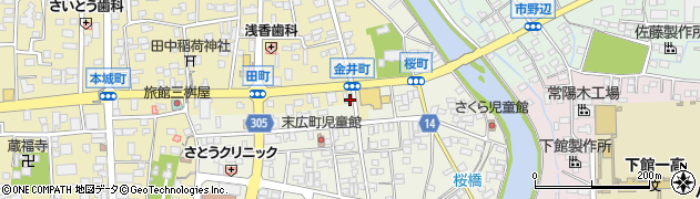 茨城県筑西市甲920周辺の地図