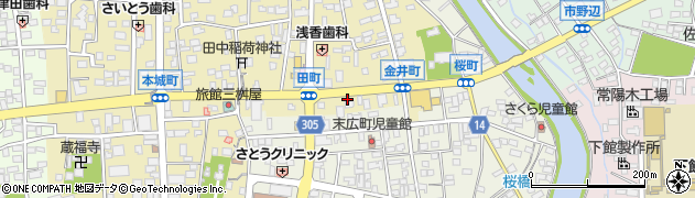 茨城県筑西市甲929周辺の地図
