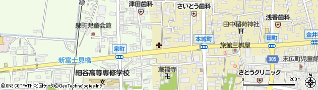 茨城県筑西市甲228周辺の地図