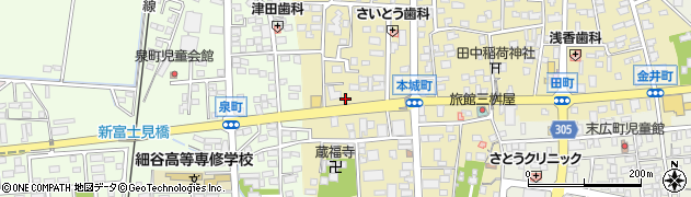 茨城県筑西市甲198周辺の地図