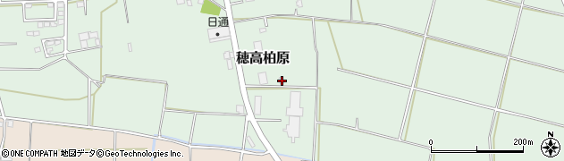 長野県安曇野市穂高柏原3418周辺の地図