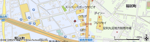 栃木県足利市堀込町2486周辺の地図