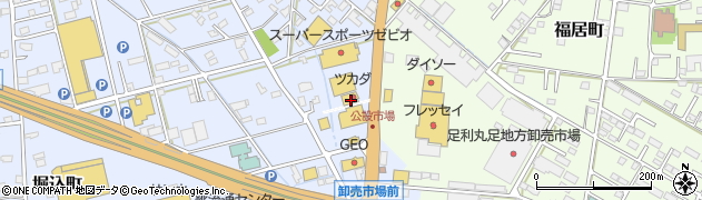 栃木県足利市堀込町2484周辺の地図
