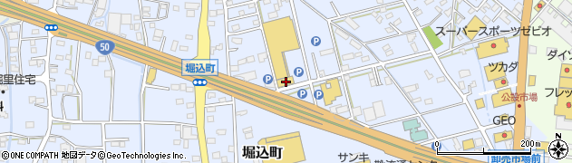 栃木県足利市堀込町258周辺の地図