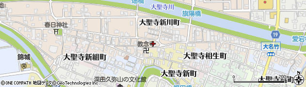 石川県加賀市大聖寺上福田町ホ14周辺の地図