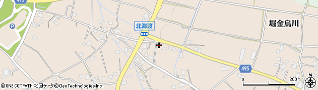 長野県安曇野市堀金烏川岩原1555周辺の地図