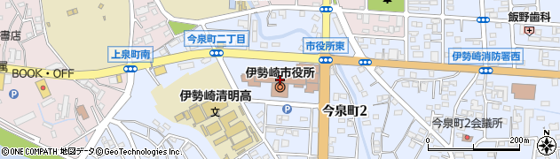 群馬銀行伊勢崎市役所出張所 ＡＴＭ周辺の地図