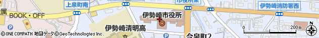 群馬県伊勢崎市周辺の地図