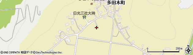 栃木県足利市多田木町622周辺の地図