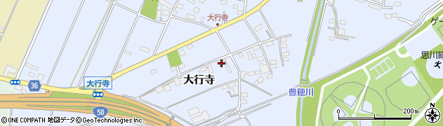 栃木県小山市大行寺626周辺の地図