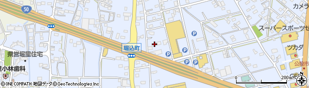 栃木県足利市堀込町260周辺の地図