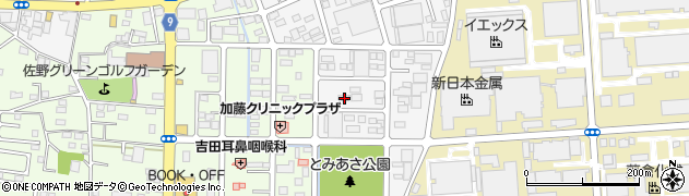 栃木県佐野市富岡町1318周辺の地図