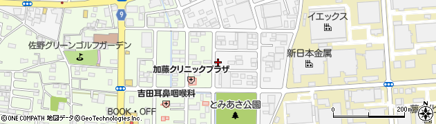 栃木県佐野市富岡町1320周辺の地図