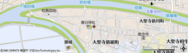 石川県加賀市大聖寺上福田町ホ34周辺の地図