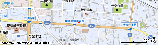 群馬警備保障株式会社　伊勢崎営業所周辺の地図