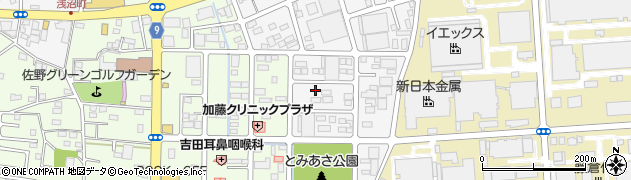 栃木県佐野市富岡町1322周辺の地図