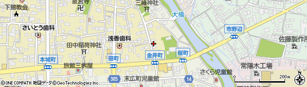 茨城県筑西市甲914周辺の地図