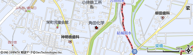 株式会社角田化学周辺の地図