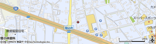 栃木県足利市堀込町263周辺の地図
