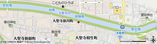 石川県加賀市大聖寺上福田町（ハ）周辺の地図