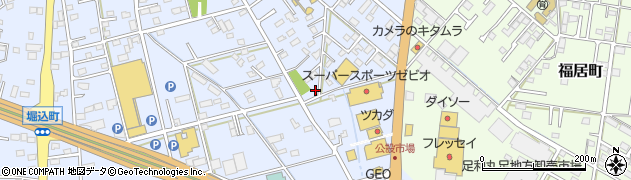 栃木県足利市堀込町2489周辺の地図