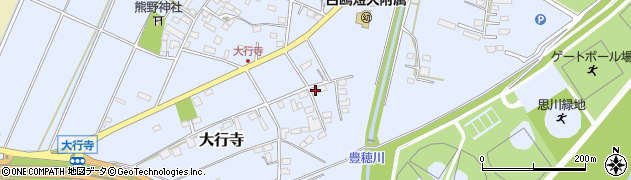 栃木県小山市大行寺331周辺の地図