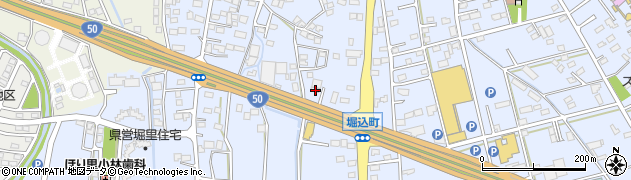 栃木県足利市堀込町2077周辺の地図