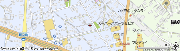 栃木県足利市堀込町128周辺の地図