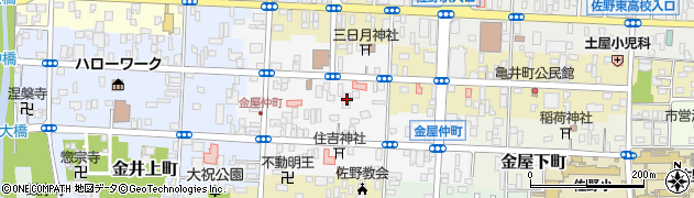 東和銀行佐野支店 ＡＴＭ周辺の地図