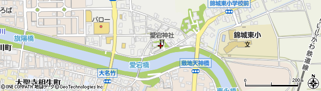 石川県加賀市大聖寺岡町イ周辺の地図