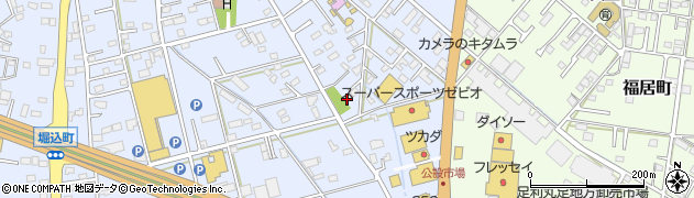 栃木県足利市堀込町2497周辺の地図