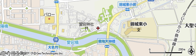 石川県加賀市大聖寺藤ノ木町周辺の地図
