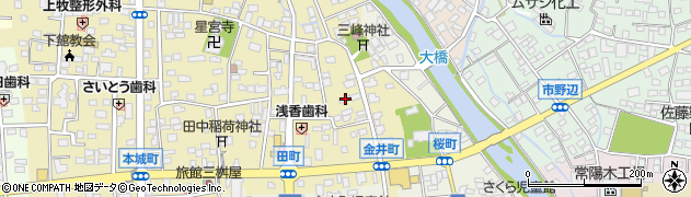 茨城県筑西市甲886周辺の地図