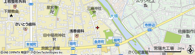 茨城県筑西市甲910周辺の地図