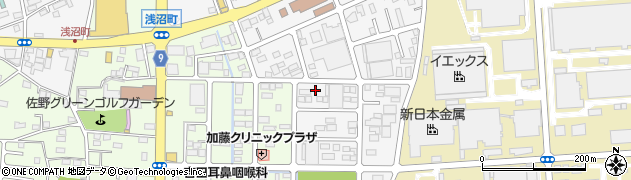 栃木県佐野市富岡町1334周辺の地図