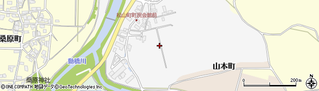 石川県加賀市松山町（チ）周辺の地図