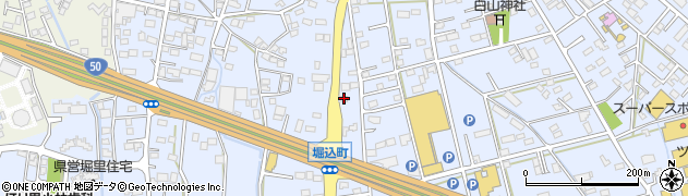 栃木県足利市堀込町2095周辺の地図