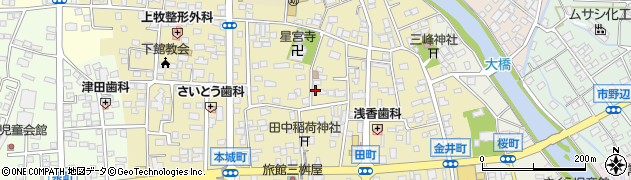 茨城県筑西市甲767周辺の地図