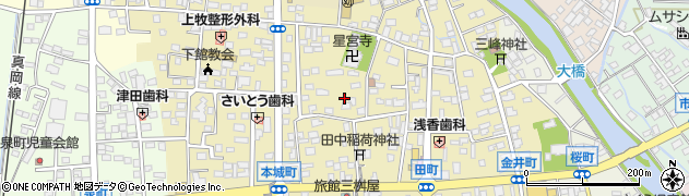 茨城県筑西市甲758周辺の地図