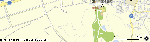 石川県小松市那谷町（ユ）周辺の地図