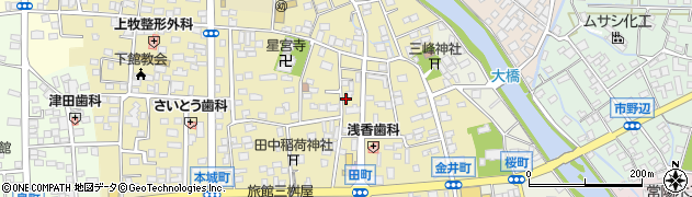 茨城県筑西市甲797周辺の地図