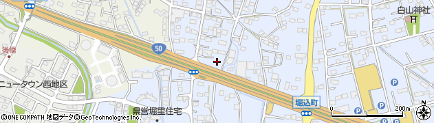 栃木県足利市堀込町1921周辺の地図